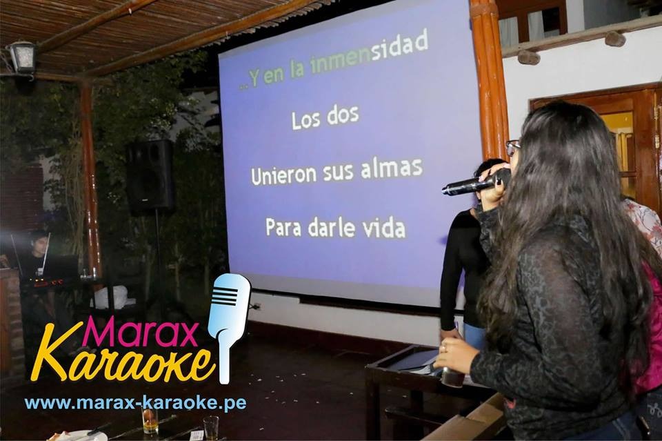 Karaoke delivery Lima Marax wsp 993856118